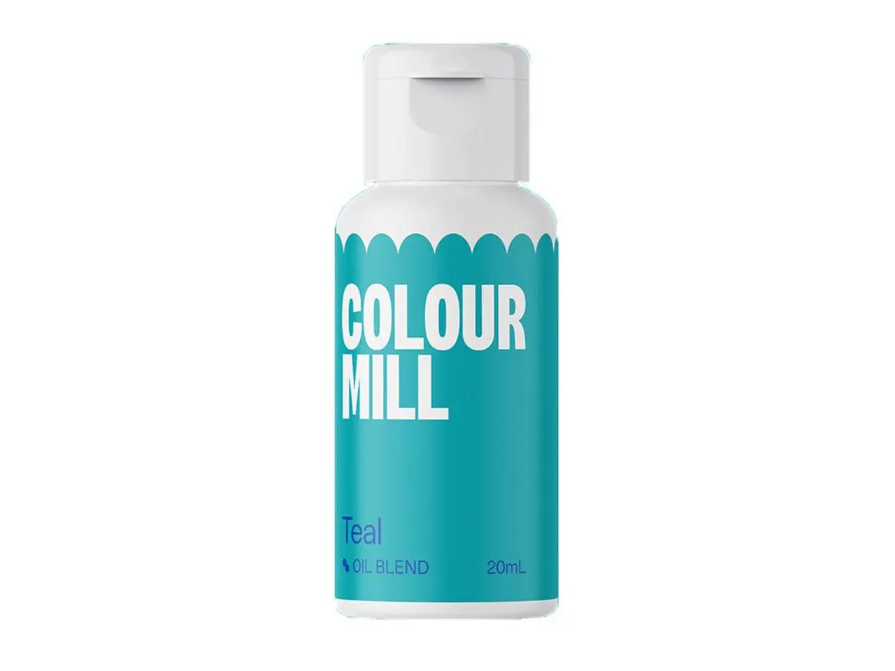 Oel / Schokoladenfarbe türkis (Teal) 20ml - Colour Mill - Funny Bake