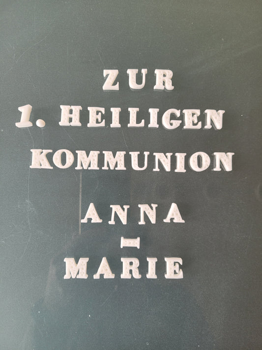 Zur 1. Heiligen Kommunionn+ 2 Namen ( Doppelname)