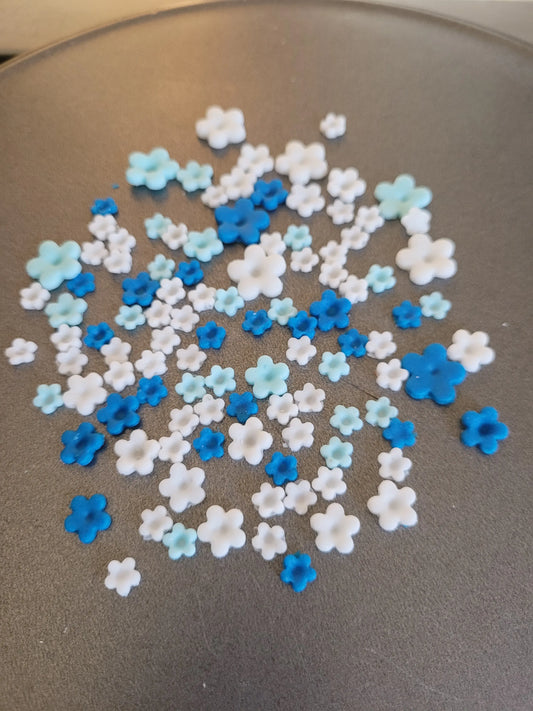 100 Zuckerblüten 3 Größen - Funny Bake