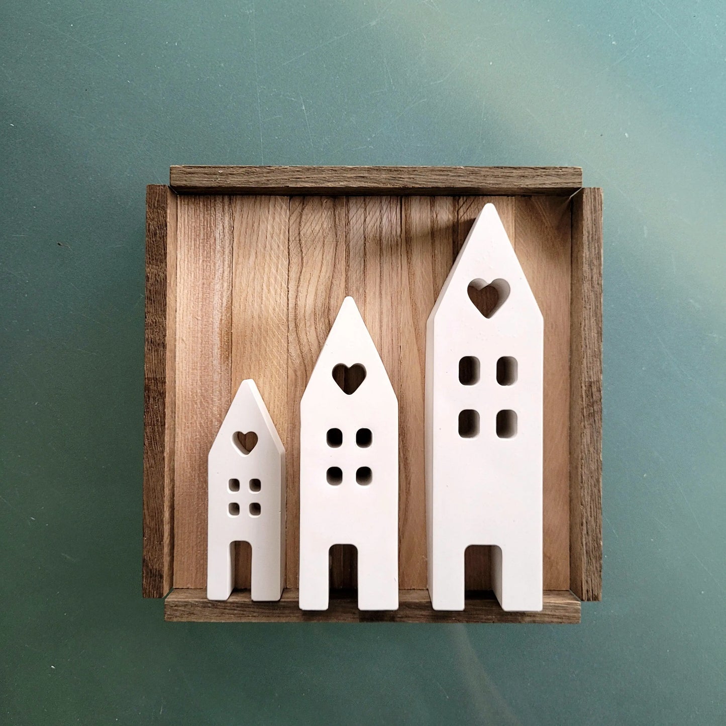 Dekoratives Holztablett - Funny Bake