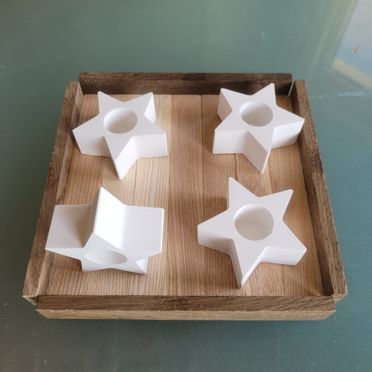 Kerzenständer Stern