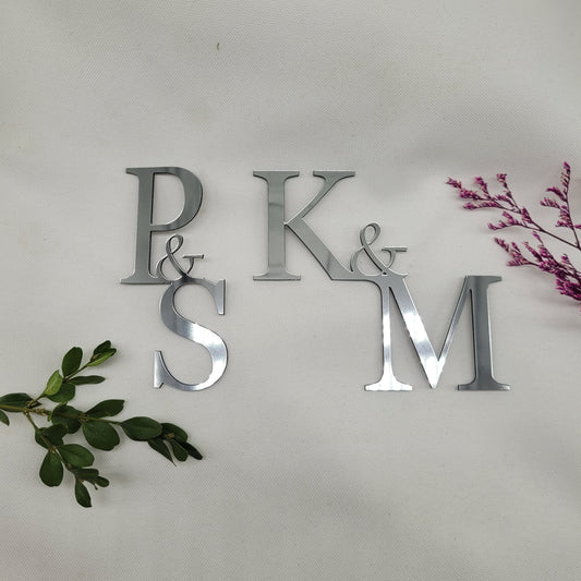 Buchstaben Hochzeit silber  viele Größen