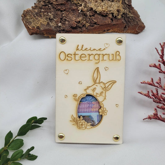 Geldkarte Ostern Hase Geschenkkarte - Funny Bake