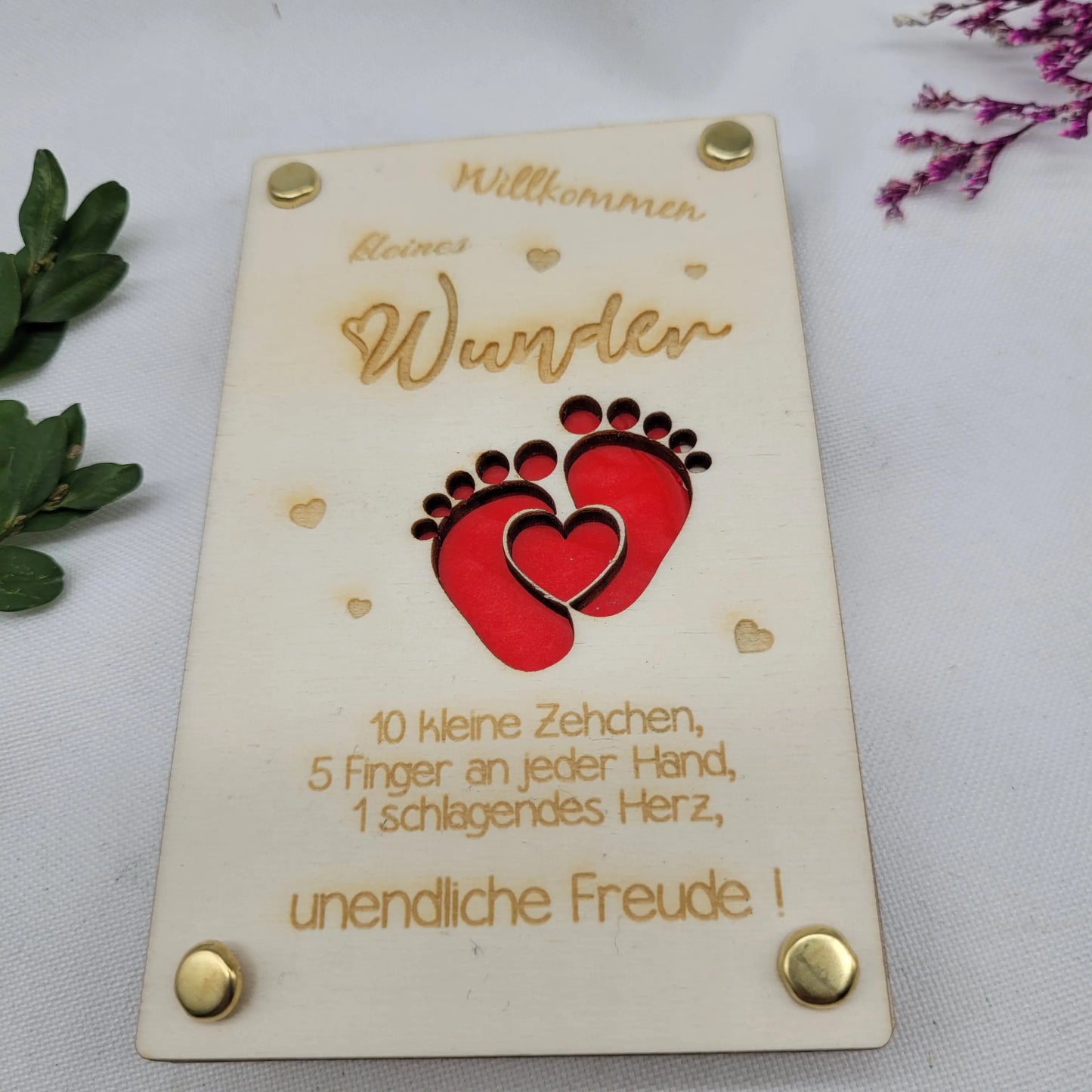 Glückwunschkarte Geburt - Funny Bake