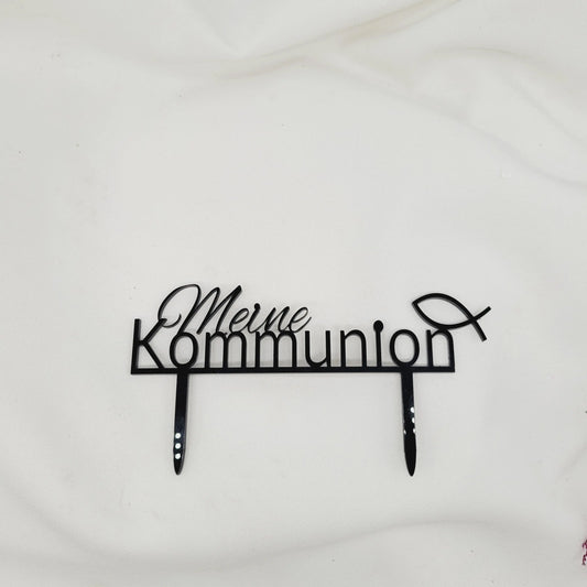 Meine Kommunion - Tortenstecker - Funny Bake