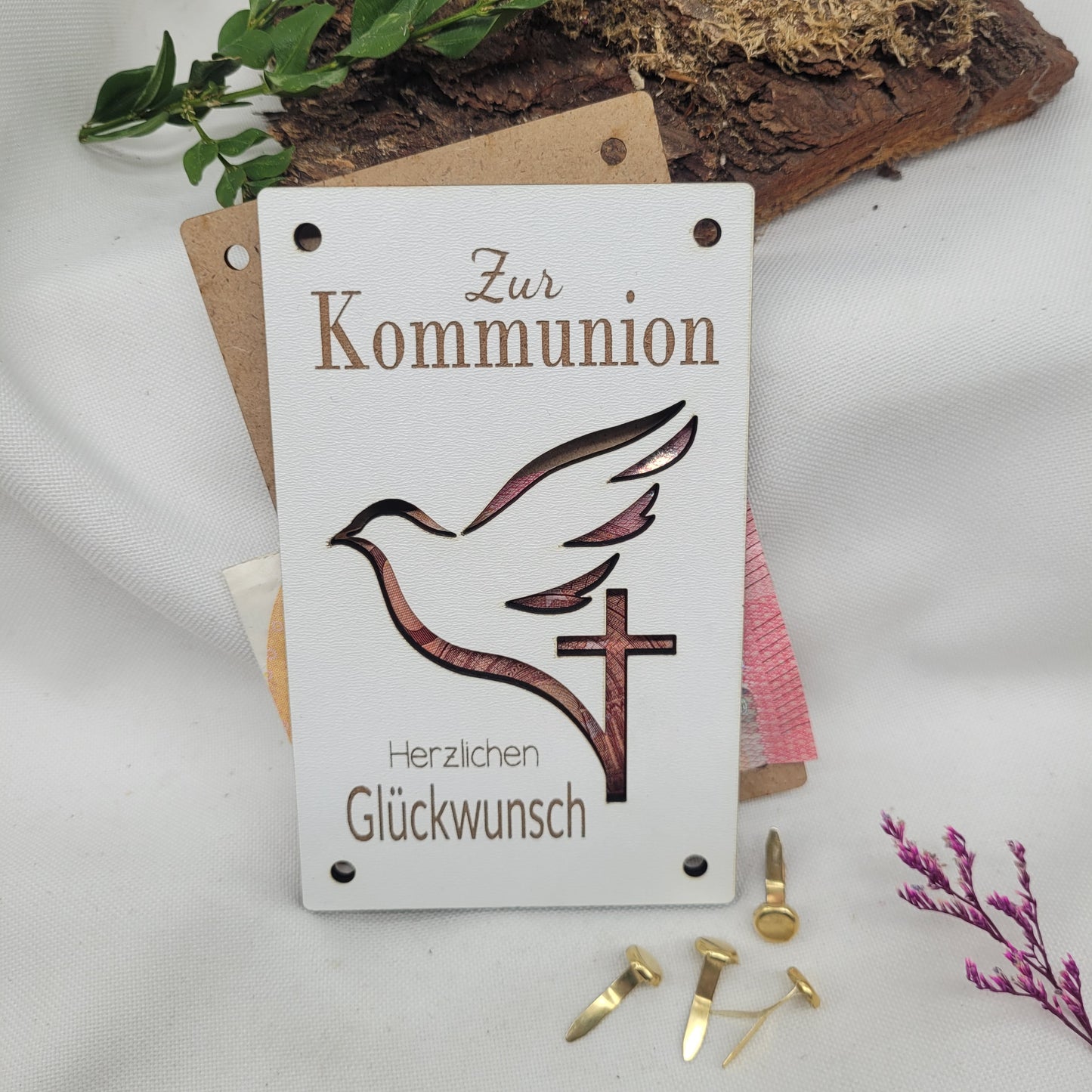 Geschenkkarte Kommunion Version 4