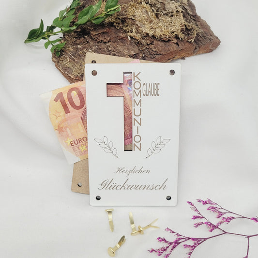 Geschenkkarte Kommunion Version 3 - Funny Bake