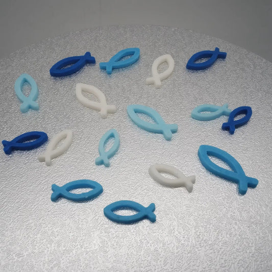 12x kleine Fische in 2 Größen - Funny Bake