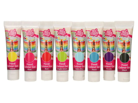 FunCakes Gelfarbe 8er Set 280g - Funny Bake