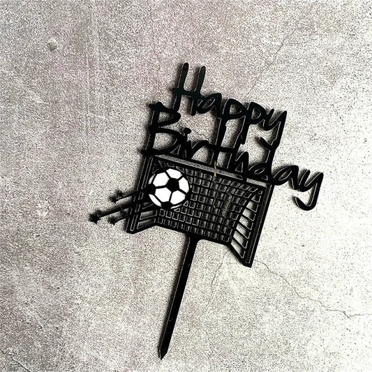 Tortenstecker Fußballtor - Funny Bake