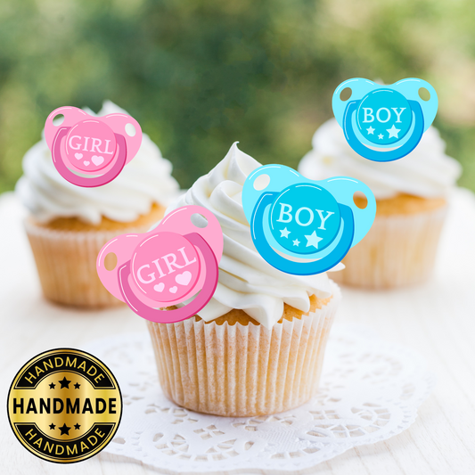 Muffinaufleger "Süße Schnuller"