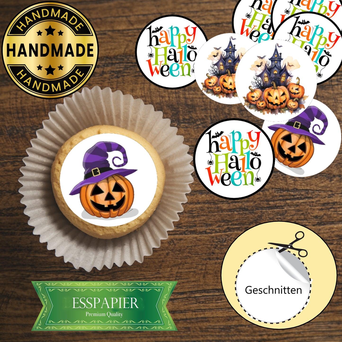 Muffinaufleger Halloween - Mischung 2