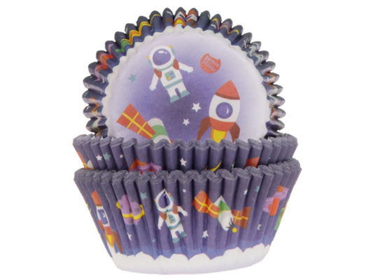 Muffinförmchen Weltraum Space Astronaut