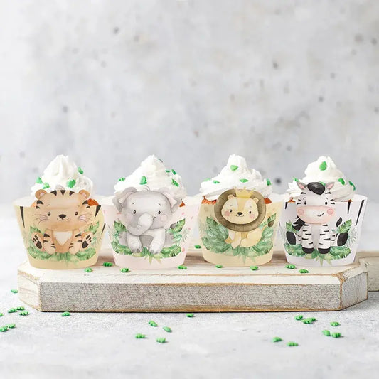 Muffin Förmchen Safari Tiere - Funny Bake