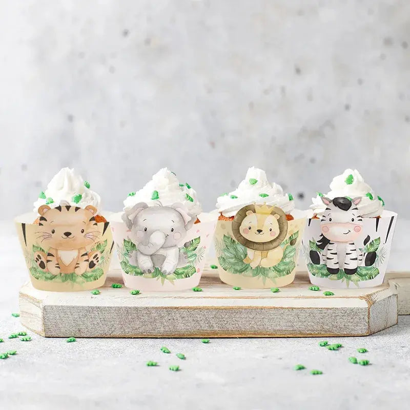 Muffin Förmchen Safari Tiere - Funny Bake