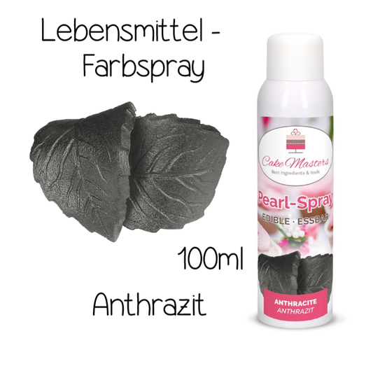 Lebensmittel Pearl-Spray anthrazit 100ml