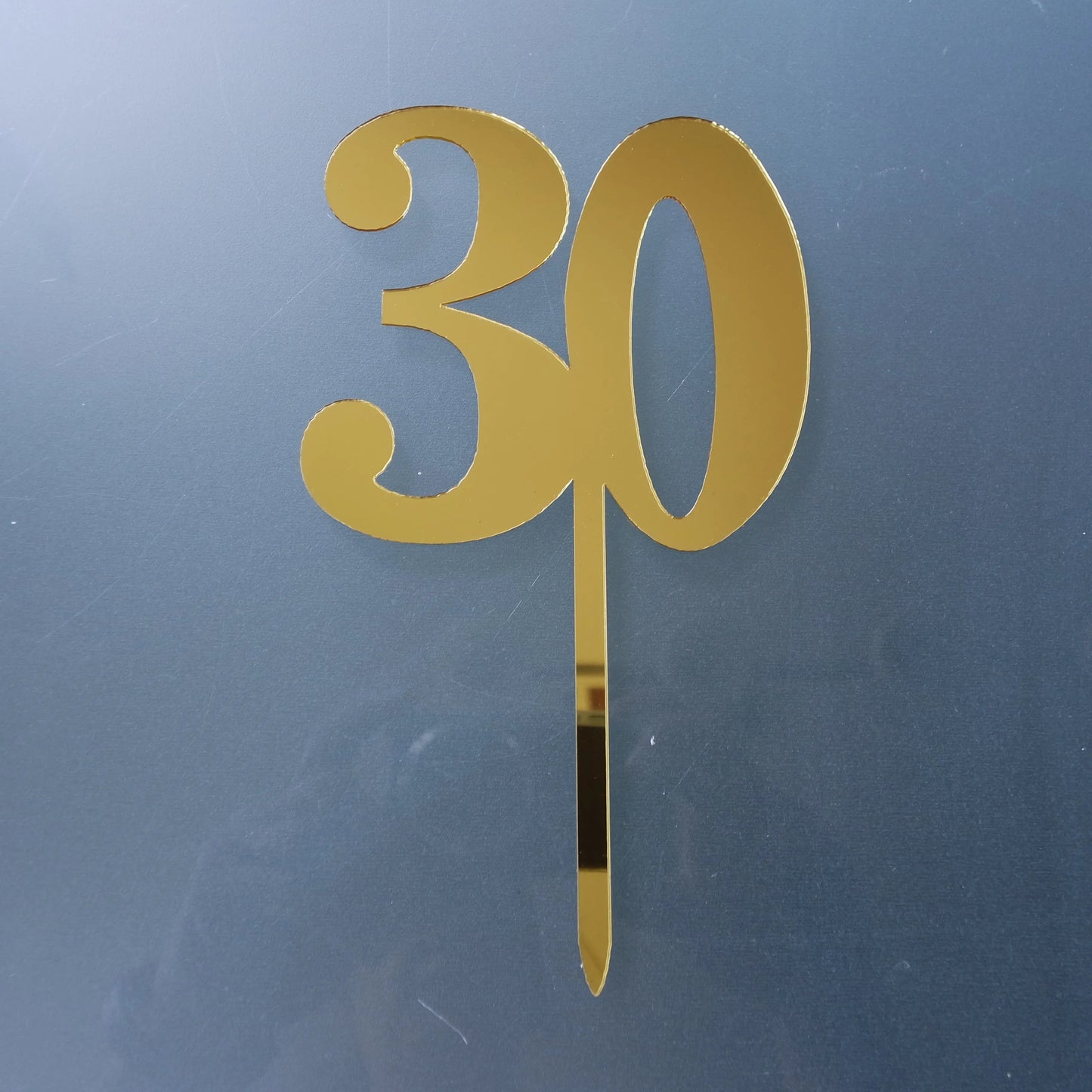 Tortenstecker 30gold - Funny Bake