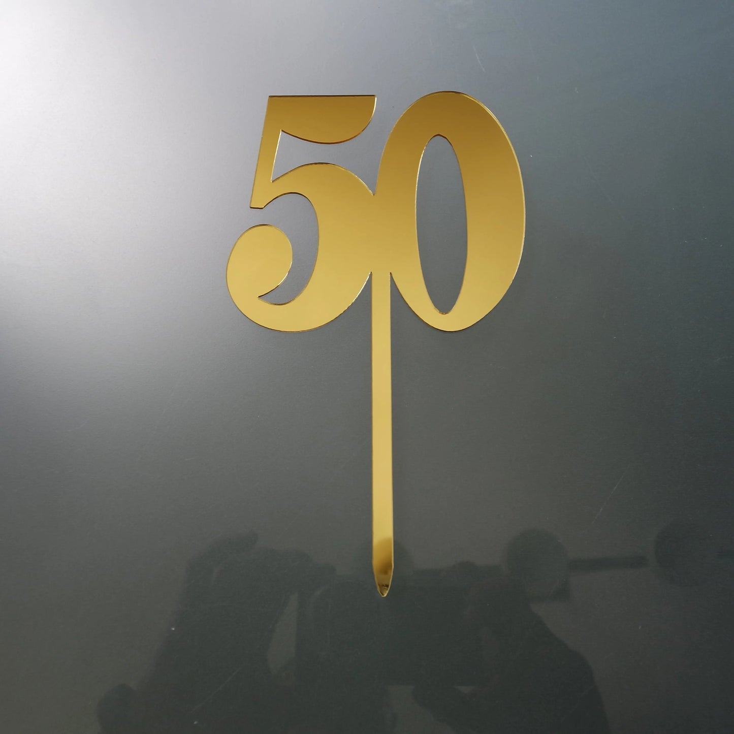 Tortenstecker 50 gold - Funny Bake