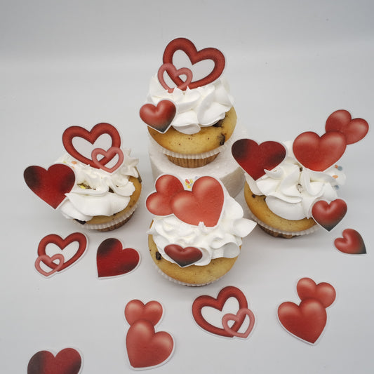 Esspapier Herzen - besonderes Design