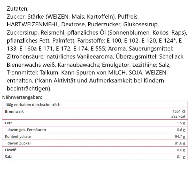 Zuckerstreusel Mix weihnachtliche Mischung 80g - Funny Bake