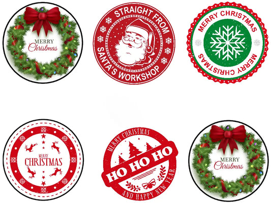 Keksaufleger mit weihnachtlichen Wünschen - Funny Bake