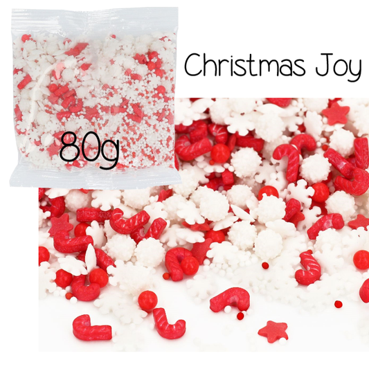 Zuckerstreusel Mix "Christmas Joy" 80g
