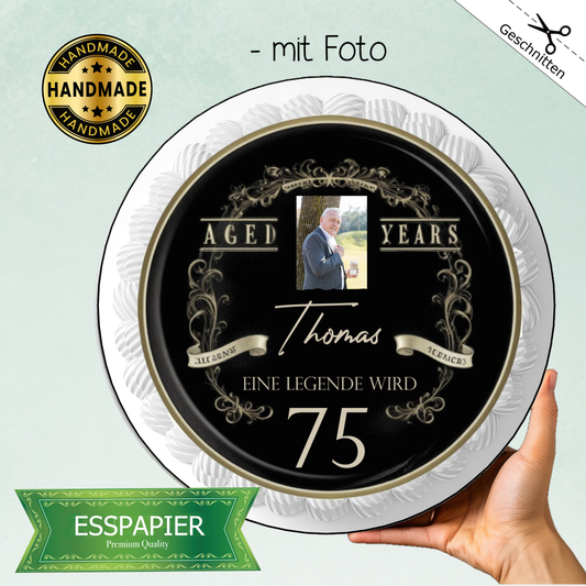 Tortenaufleger- Eine Legende wird XX