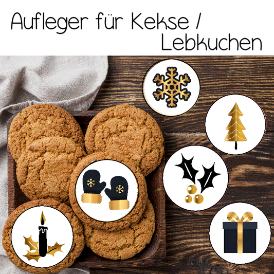Keksaufleger - moderne Weihnachten