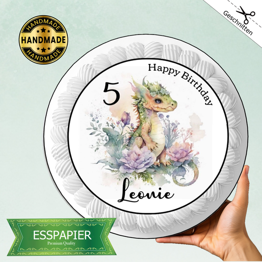 Tortenaufleger Drache -Version 1-