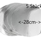 Cakeboard-rund-silber-28cm-set-5-Stueck