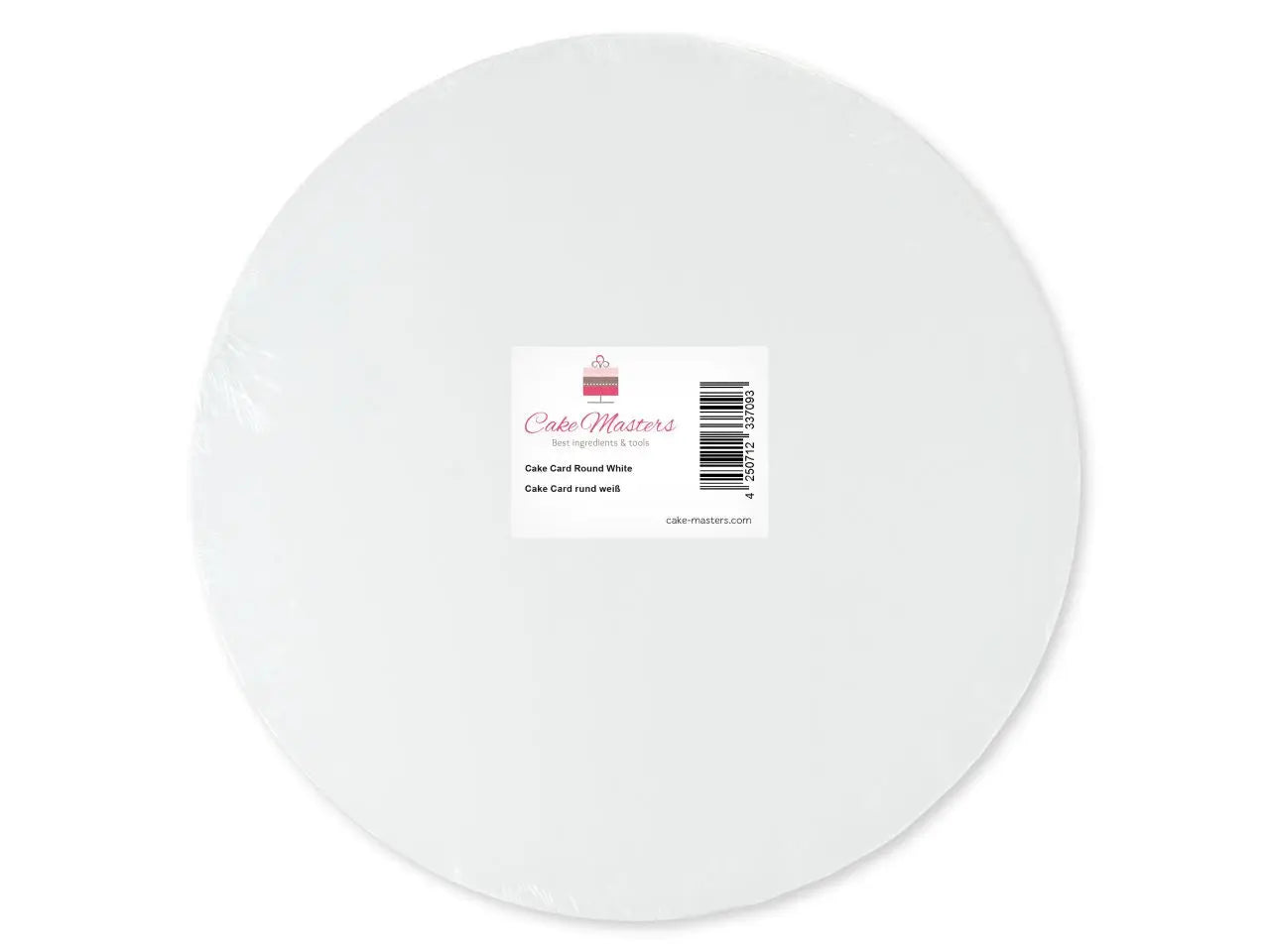 Tortenunterlage (Plate) 3St. weiß 25cm Durchmesser - Funny Bake