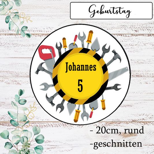 Tortenaufleger Werkzeug