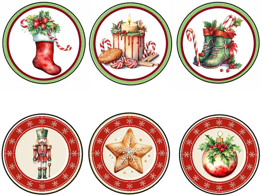 Keks Plätzchen Aufleger Esspapier Motive -2- - Funny Bake