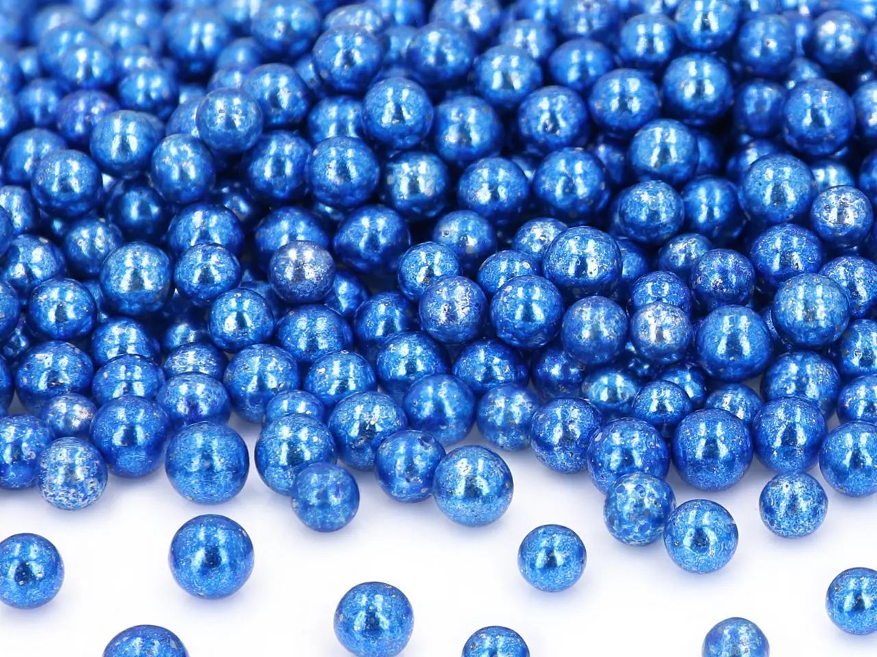 Zuckerperlen metallic blau 60g - Funny Bake