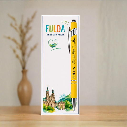 Kugelschreiber Fulda - Herz der Rhön
