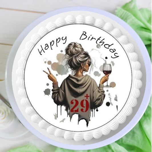 Tortenaufleger Wild girl