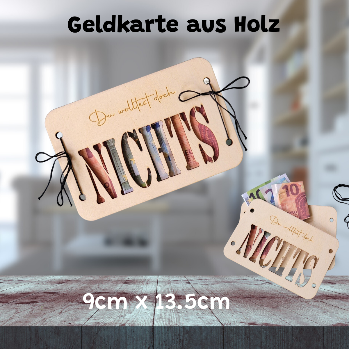 Geldkarte - Du wolltes doch NICHTS