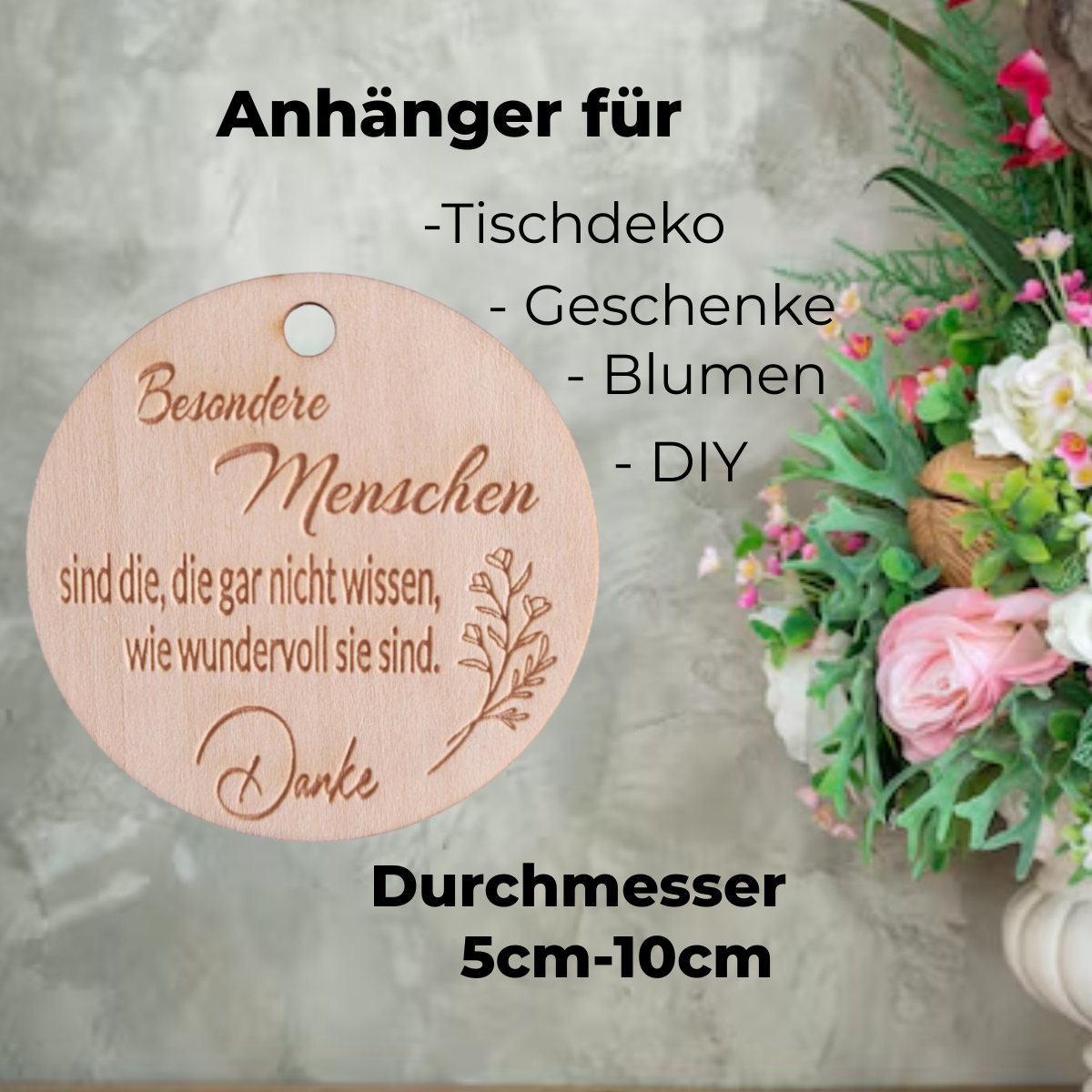Geschenkanhänger "Besondere Menschen"
