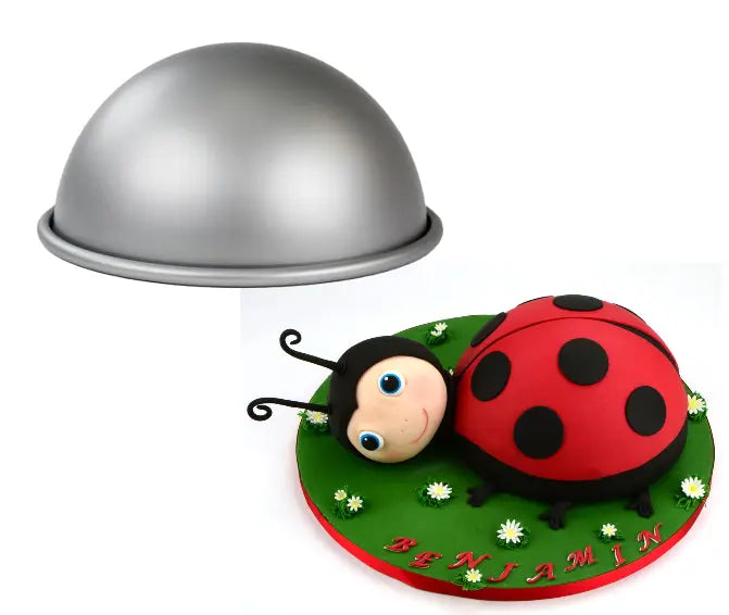 Backform-halbkugel-Fußballform-rund