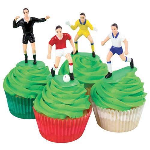Fußballtor Tortendeko Set