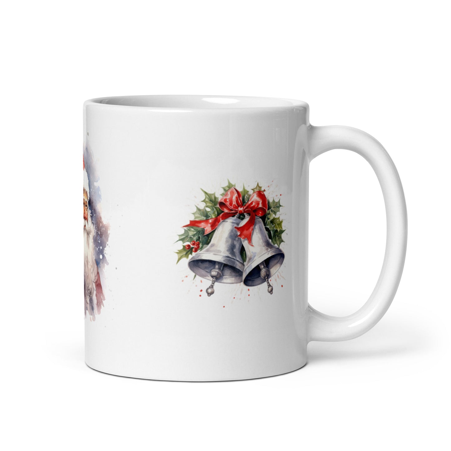 Weihnachtliche Tasse , Nikolaus , Weihnachtsmann