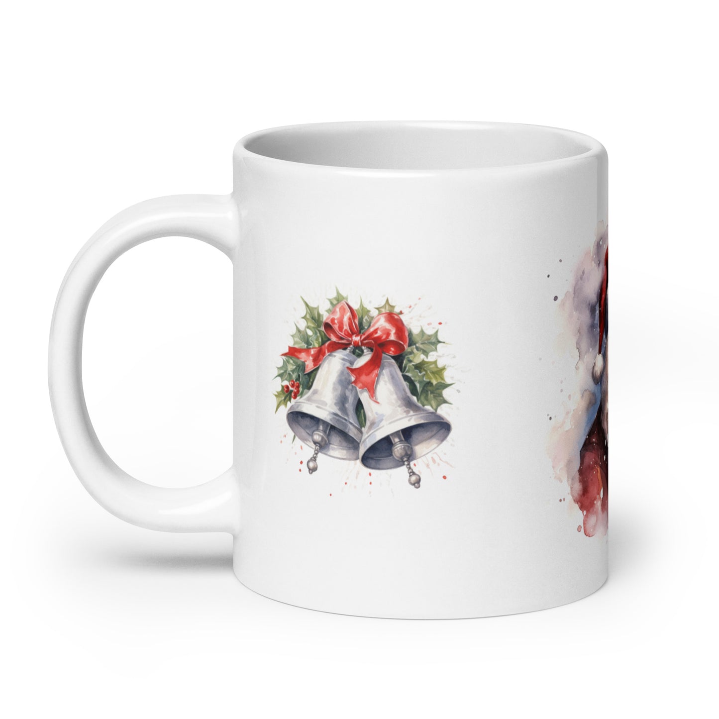 Weihnachtliche Tasse , Nikolaus , Weihnachtsmann
