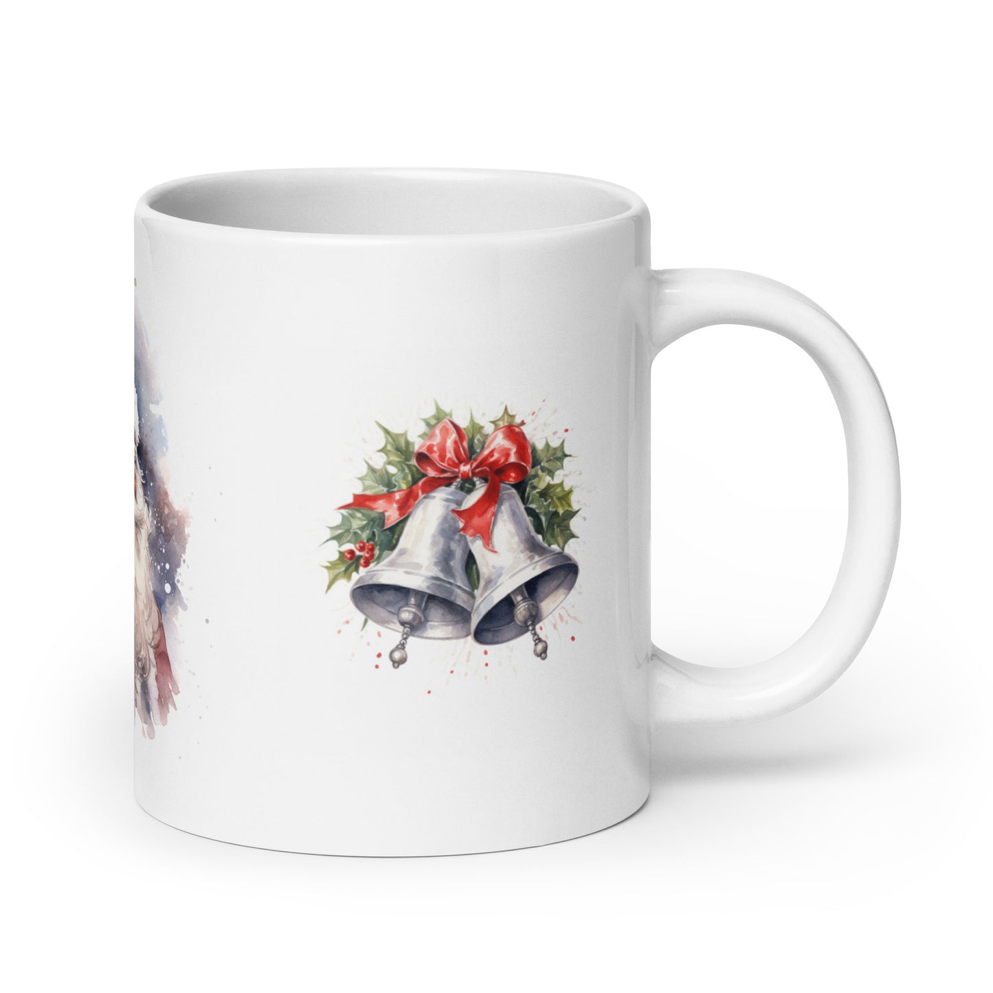Weihnachtliche Tasse , Nikolaus , Weihnachtsmann