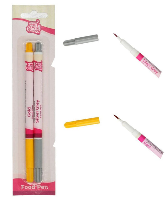 FunCakes Farbstifte  Gold und Silber