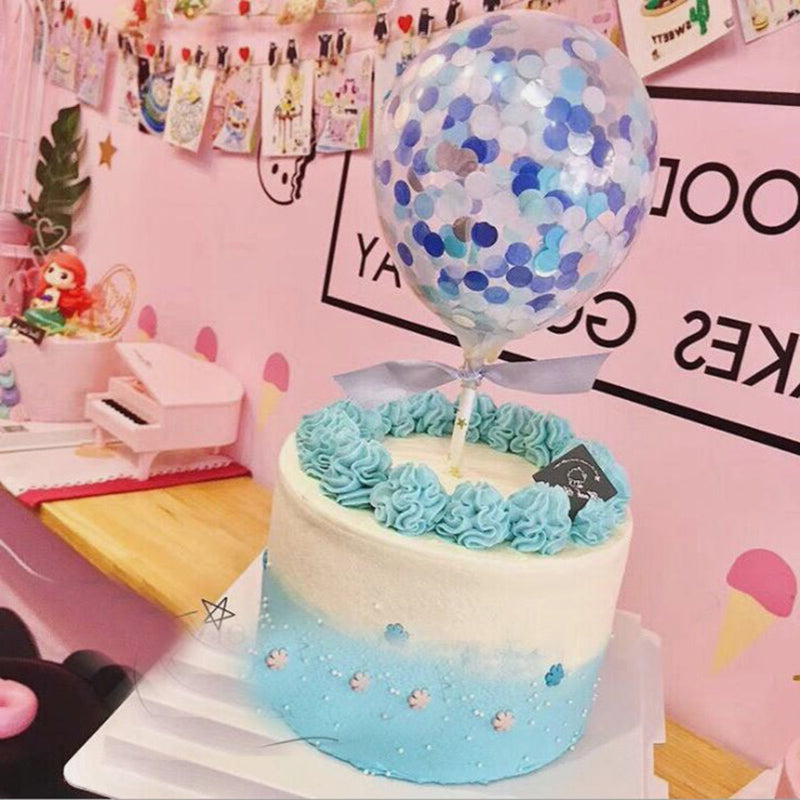 Konfetti-Ballon-blau-Geburtstag-Tortenstecker