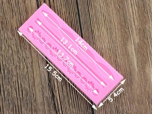 Torten Bordüre Silikonform 3 Motive - Funny Bake