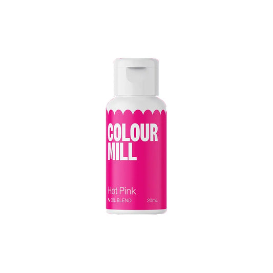 Lebensmittelfarbe Schokolade Buttercreme Oel Colour Mill Hot Pink