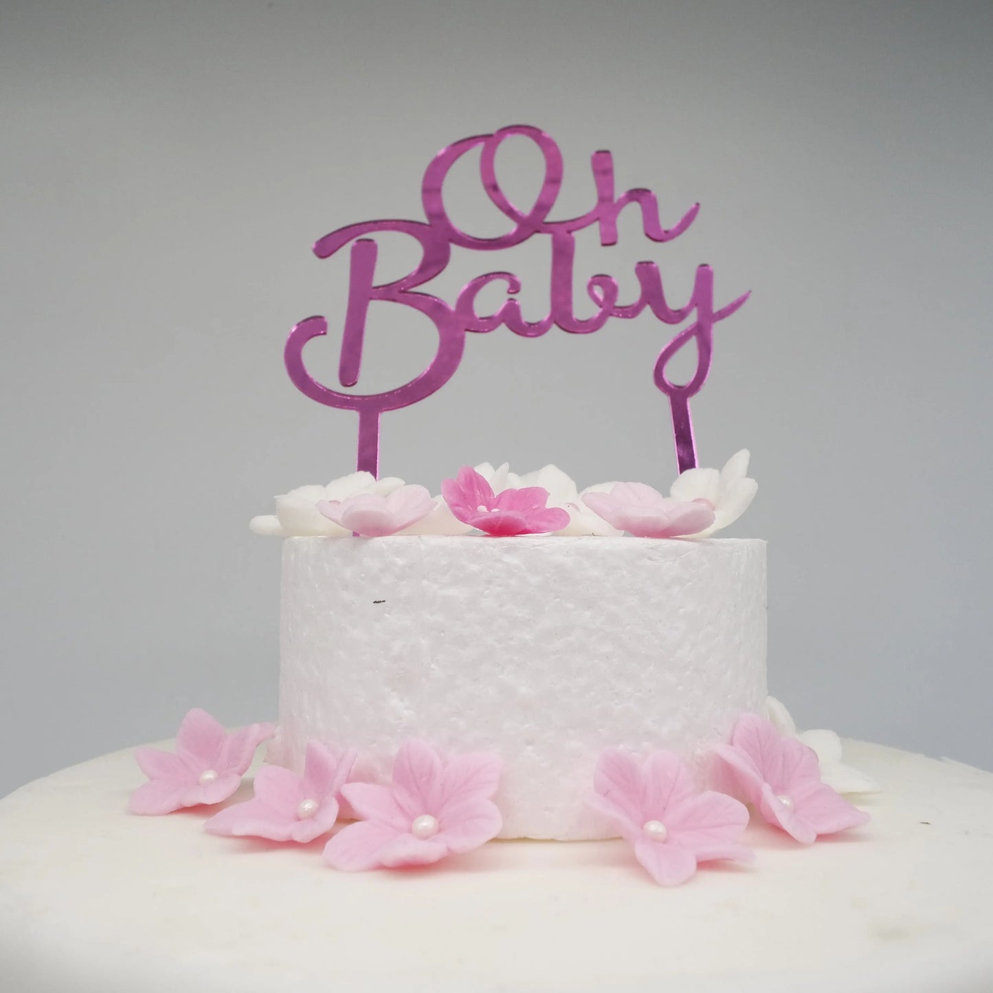 Oh Baby - Tortenstecker rosa/ pink - Funny Bake