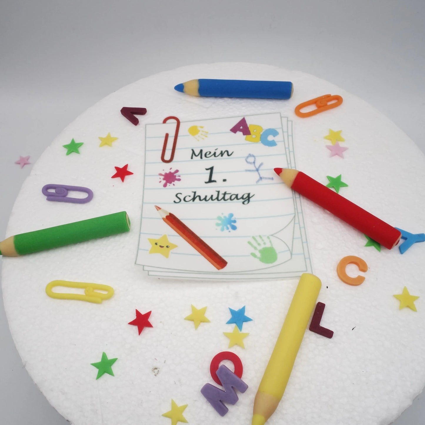 Oblate essbar Tortenaufleger "Mein 1. Schultag" - Funny Bake