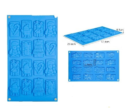 Weihnachtsmotive Schokotafeln